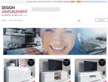 Tablet Screenshot of designameublement.com